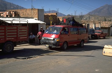 Collectivo in Huaraz