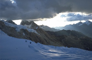 View from Col Camp